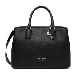 Torebka Nine West. Czarne torebki do ręki damskie Nine West, bez wzorów, klasyczne, bez dodatków. Za 249.99 zł.