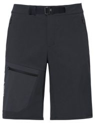 Spodenki męskie Badile Shorts II. Czarne krótkie spodenki sportowe męskie Vaude, m, bez wzorów, z materiału, narciarskie. Za 429.00 zł.