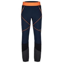 Męskie spodnie softshell Loap Urkaron Blue. Brązowe spodnie sportowe męskie LOOP, na lato, l, bez wzorów, z softshellu, trekkingowe. Za 144.88 zł.