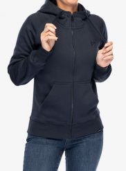 Bluza z zamkiem damska Didriksons Ven Full Zip. Niebieskie bluzy damskie Didriksons, l, bez wzorów, z bawełny, bez kaptura. Za 418.35 zł.