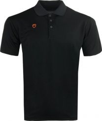 Męska koszulka polo Playerlayer Victory czarna. Czarne koszulki polo męskie Givova, na lato, m, bez wzorów, z materiału, bez kołnierzyka, bez ramiączek, do jazdy konnej. Za 128.99 zł.