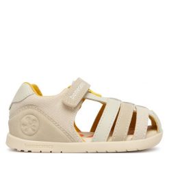 Sandały Biomecanics. Szare sandały chłopięce Biomecanics, bez zapięcia. Za 249.99 zł.