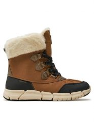 Geox Śniegowce J Flexyper Girl B Ab J46APA 0AU50 C6175 S Brązowy. Brązowe buty zimowe dziewczęce Geox, ze skóry, bez zapięcia. Za 399.99 zł.