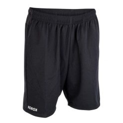 Spodenki do hokeja na trawie męskie Korok FH500. Czarne krótkie spodenki sportowe męskie KOROK, l, bez wzorów, z elastanu. Za 99.99 zł.