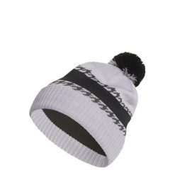 Czapka Cold.rdy 3- Stripes Pom Beanie. Szare buty sportowe męskie Adidas, bez wzorów, z dzianiny, sportowe. Za 129.00 zł.