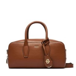 Torebka BOSS. Brązowe torebki do ręki damskie Boss, bez wzorów, klasyczne, bez dodatków. Za 1,089.00 zł.