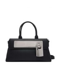 LOVE MOSCHINO Torebka JC4300PP0PK1500A Czarny. Czarne torebki do ręki damskie Love Moschino, bez wzorów, ze skóry, bez dodatków. Za 1,429.00 zł.