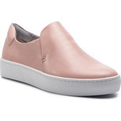 Sneakersy VAGABOND - Zoe 4526-101-59 Milkshake. Czerwone półbuty damskie Vagabond, bez wzorów, ze skóry, bez obcasa, na płaskiej podeszwie, bez zapięcia. W wyprzedaży za 249.00 zł.