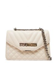 Steve Madden Torebka Bstake-2 SM13001704 Écru. Torebki do ręki damskie Steve Madden, bez wzorów, ze skóry, wizytowe, bez dodatków. Za 249.99 zł.