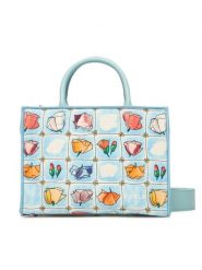 Furla Torebka WB01811 BX3868 TTR00-1-007-2--KH-B Niebieski. Niebieskie torebki do ręki damskie Furla, bez wzorów, z materiału, bez dodatków. Za 969.99 zł.