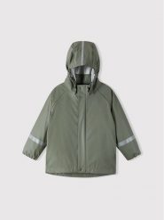 Reima Kurtka przeciwdeszczowa Lampi 5100023A Zielony Regular Fit. Zielone kurtki i płaszcze dla dziewczynek Reima, bez wzorów, z syntetyku, bez kaptura. Za 159.99 zł.