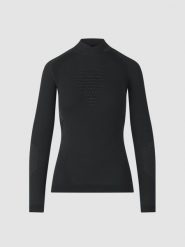 Koszulka termoaktywna damska Lady Fusyon Uw Shirt Lg Sl Turtleneck. Białe koszulki sportowe damskie UYN, xs, bez wzorów, z materiału, bez kołnierzyka, bez ramiączek, do biegania. Za 455.10 zł.
