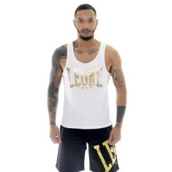 Odzież sportowa z bawełna na co dzień na siłownię. Biała buty sportowe męskie LEONE 1947 APPAREL, z bawełny, bez zapięcia, na fitness i siłownię. W wyprzedaży za 54.73 zł.