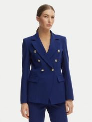 Maryley Marynarka 26EB139/43FR Granatowy Regular Fit. Niebieskie żakiety damskie Maryley, s, bez wzorów, z syntetyku. Za 579.99 zł.