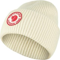 Czapka zimowa Fjällräven 1960 Logo. Białe czapki i kapelusze damskie Fjällräven, na jesień, bez wzorów, z materiału, eleganckie. Za 353.99 zł.