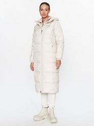Columbia Płaszcz zimowy Puffect™ Long Jacket Brązowy Regular Fit. Brązowe płaszcze damskie Columbia, na zimę, l, bez wzorów, z syntetyku, bez kaptura. Za 629.99 zł.
