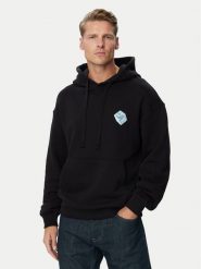 HUGO Bluza Dewerhood 50568581 Czarny Relaxed Fit. Czarne bluzy męskie Hugo, m, bez wzorów, z bawełny, bez kaptura. Za 629.99 zł.