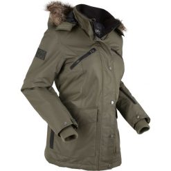 Kurtka funkcyjna outdoorowa bonprix ciemnooliwkowy. Zielone kurtki damskie bonprix. Za 269.99 zł.