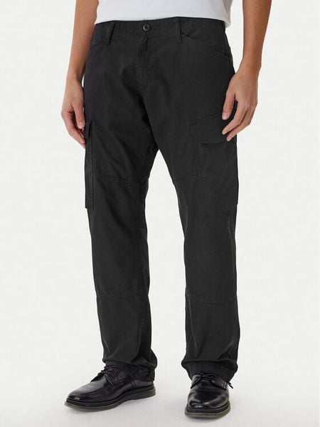 G-Star Raw Spodnie materiałowe D28376-D388 Czarny Regular Fit. Czarne spodnie materiałowe męskie G-Star Raw, m, bez wzorów, z bawełny, retro. Za 429.99 zł.