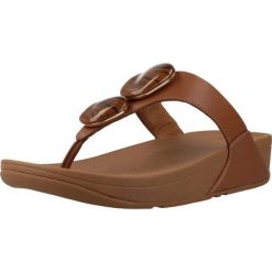 Sandały FITFLOP LULU MARBLED STONE Brązowy. Brązowe obuwie sportowe damskie FIT FLOP, trekkingowe. Za 456.99 zł.