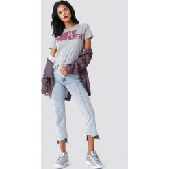 NA-KD T-shirt Game Changer - Grey. T-shirty damskie marki NA-KD. W wyprzedaży za 21.88 zł.