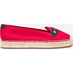 Tommy Hilfiger - Espadryle Sammy. Czerwone espadryle damskie Tommy Hilfiger, z gumy. W wyprzedaży za 159.90 zł.
