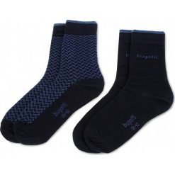 Zestaw 2 par wysokich skarpet unisex BUGATTI - 6279 Navy 545. Skarpety damskie marki Bugatti. W wyprzedaży za 29.00 zł.