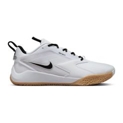 Buty halowe Nike Air Zoom Hyperace 3. Białe obuwie sportowe damskie Nike, bez wzorów, do siatkówki. Za 559.00 zł.