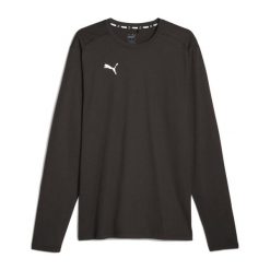 Longsleeve koszykarski męski PUMA Hoops Team Drycell LS Tee. Czarne bluzki z długim rękawem męskie Puma, m, bez wzorów, bez kaptura. Za 149.99 zł.