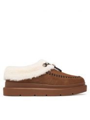 Guess Śniegowce FLFKEY LEA19 Brązowy. Brązowe śniegowce i trapery damskie Guess, ze skóry. Za 584.99 zł.
