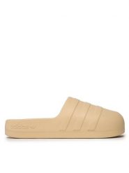 Adidas Klapki adifom adilette Slides GZ2632 Beżowy. Brązowe obuwie sportowe damskie Adidas, bez wzorów, z syntetyku. Za 209.99 zł.