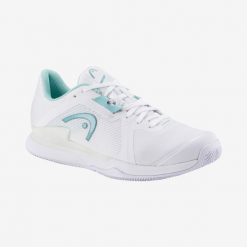 Buty do tenisa damskie Head Sprint Evo 3.5. Białe obuwie sportowe damskie Head, bez wzorów, z materiału, do biegania. W wyprzedaży za 495.00 zł.