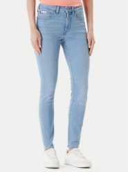 Calvin Klein Jeans Jeansy LV047C776G Niebieski Skinny Fit. Niebieskie jeansy damskie Calvin Klein Jeans. Za 269.99 zł.