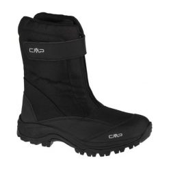 Buty CMP Jotos Snow Boot M 39Q4917-U901 czarne. Czarne śniegowce i trapery męskie z gumy, bez zapięcia. Za 544.21 zł.