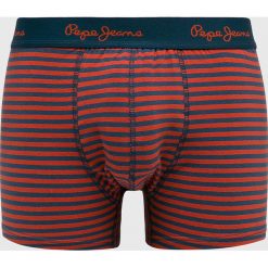 Pepe Jeans - Bokserki (2-Pack). Brązowe bokserki męskie Pepe Jeans, z bawełny. W wyprzedaży za 119.90 zł.