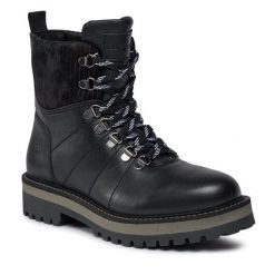 Trapery Lumberjack. Czarne kozaki damskie Lumberjack. Za 579.99 zł.