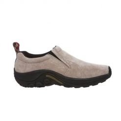 Buty do chodzenia męskie Merrell Jungle Moc. Brązowe buty sportowe męskie Merrell, z materiału, bez zapięcia, trekkingowe. Za 469.99 zł.