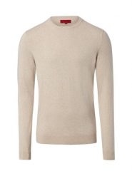 Finshley & Harding sweter z dzianiny Mężczyźni Bawełna beżowy, XXL. Brązowe swetry przez głowę męskie Finshley & Harding, m, bez wzorów, z bawełny, bez kołnierzyka. Za 149.95 zł.