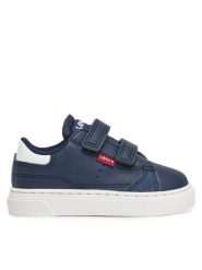 Levi's® Sneakersy Bryson Mini VBRY0062S Granatowy. Niebieskie buty sportowe chłopięce bez wzorów, ze skóry, bez zapięcia. Za 129.99 zł.