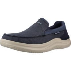 Buty SKECHERS HASTING FIELDEN Niebieski. Niebieskie trekkingi męskie Skechers, trekkingowe. Za 303.99 zł.