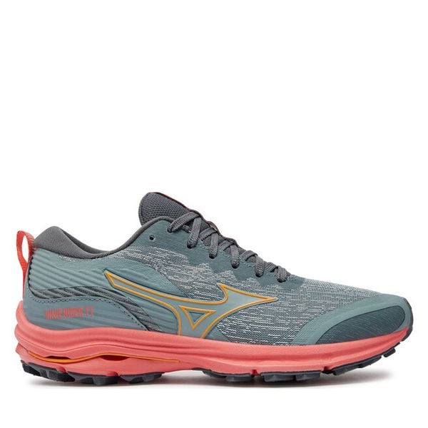 Buty do biegania Mizuno. Szare obuwie sportowe damskie Mizuno, bez wzorów, do biegania, mizuno wave. Za 699.99 zł.