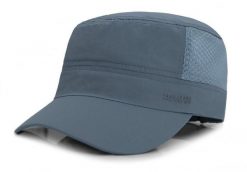 Lekka i Przewiewna Czapka, Patrolówka, Szybkoschnąca - Pako Jeans - Niebieska. Niebieskie czapki i kapelusze męskie Pako Jeans, bez wzorów, z jeansu, sportowe. Za 49.99 zł.