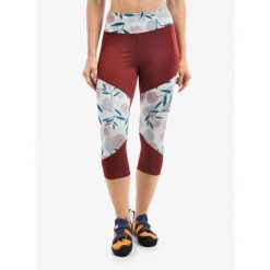 Legginsy wspinaczkowe damskie Ocun Rhea 3/4 Leggings. Czerwone bielizna termoaktywna damska Ocun, l, bez wzorów, wspinaczkowe. Za 156.99 zł.