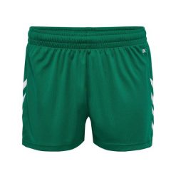 Szorty damskie Hummel Core Xk. Zielone szorty sportowe damskie Hummel, bez wzorów, sportowe, do siatkówki. Za 120.00 zł.