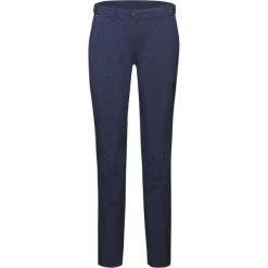 Spodnie turystyczne damskie Mammut Runbold Pants. Niebieskie spodnie sportowe damskie Mammut, s, bez wzorów, trekkingowe. Za 429.99 zł.