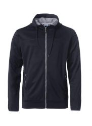 Clique Bluza z kapturem Ottawa z miękkiego poliestru. Niebieskie bluzy męskie CLIQUE, m, bez wzorów, z kapturem. Za 243.99 zł.
