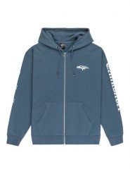 Quiksilver Bluza Old English EQYFT05156 Niebieski Oversize. Niebieskie bluzy męskie Quiksilver, l, bez wzorów, z bawełny, bez kaptura. Za 419.99 zł.