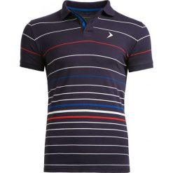 Koszulka polo męska TSM605 - multikolor - Outhorn. Koszulki polo męskie Outhorn, na lato, m, bez wzorów, z bawełny, bez ramiączek. W wyprzedaży za 39.99 zł.