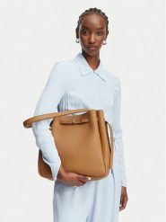 Tory Burch Torebka Romy 179986 Brązowy. Brązowe torebki do ręki damskie Tory Burch, bez wzorów, ze skóry, bez dodatków. Za 2,604.00 zł.