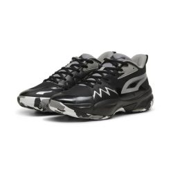 Buty Puma Genetics, Mężczyźni. Czarne buty sportowe męskie Puma, bez zapięcia, do koszykówki. Za 490.00 zł.